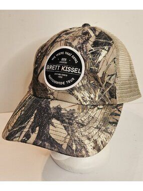Brett Kissel Nationwide Tour Hat Camo Adjustable Mesh Hat